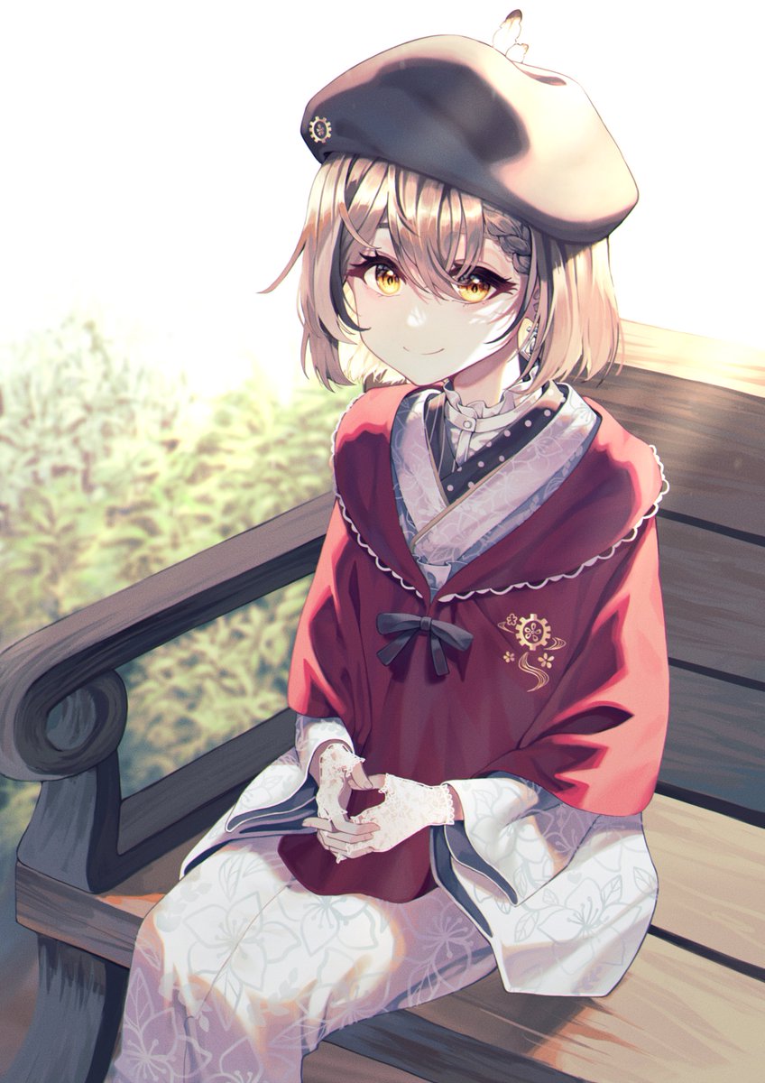 nanashi mumei (hololive and 1 more) drawn by ellet_j