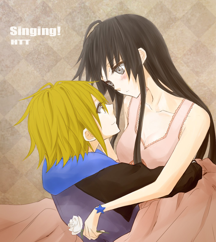 akiyama mio and tainaka ritsu (k-on! and 1 more) drawn by gogono_pan'ya