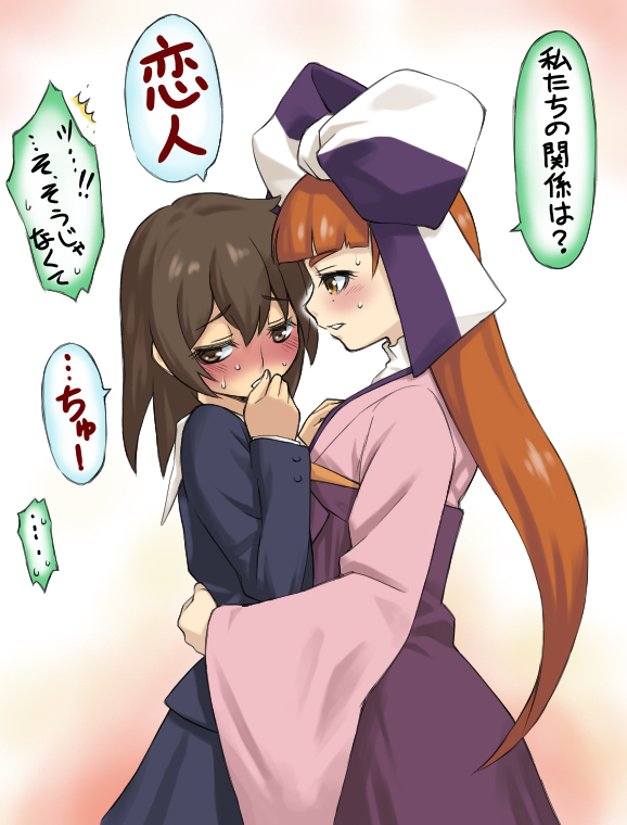 kominato ruuko and anne (wixoss and 1 more) drawn by you2