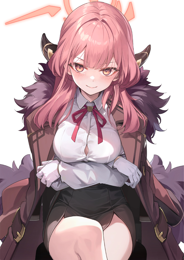 aru (blue archive) drawn by shirokitsune