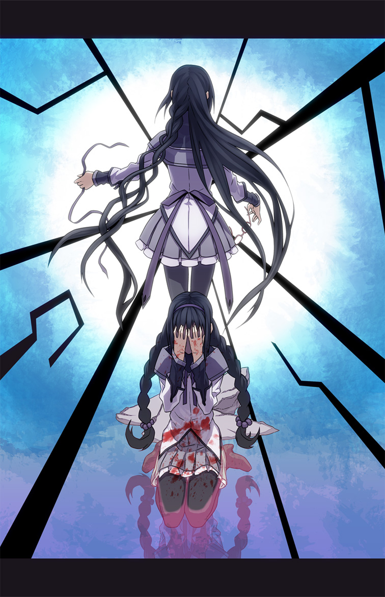 akemi homura (mahou shoujo madoka magica) drawn by sami_(object_dump)