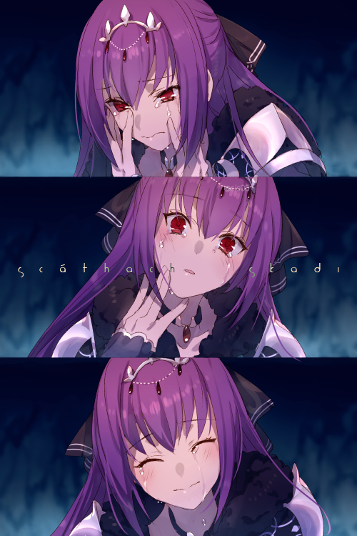 scathach and scathach skadi (fate and 1 more) drawn by echo_(circa)