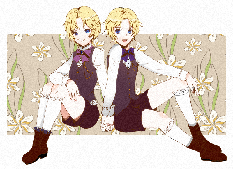 edgar roni figaro and sabin rene figaro (final fantasy and 1 more) drawn by mizumori