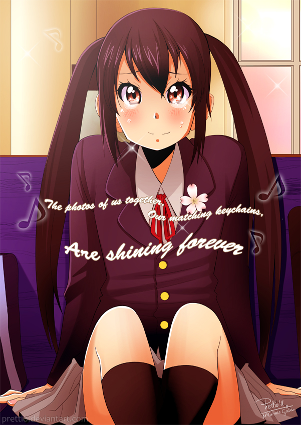 nakano azusa (k-on!) drawn by maria_carmen_galan