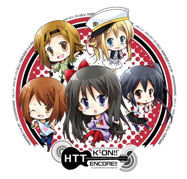 akiyama mio, nakano azusa, hirasawa yui, tainaka ritsu, and kotobuki tsumugi (k-on!) drawn by mocha_(naturefour)