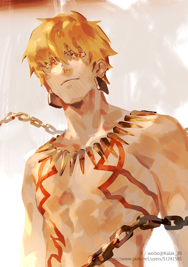 gilgamesh (fate and 1 more) drawn by kalak_39