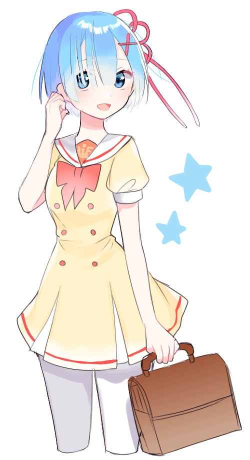 rem (re:zero kara hajimeru isekai seikatsu) drawn by mosu2