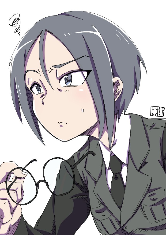 rumi (girls und panzer) drawn by bob_(you-u-kai)