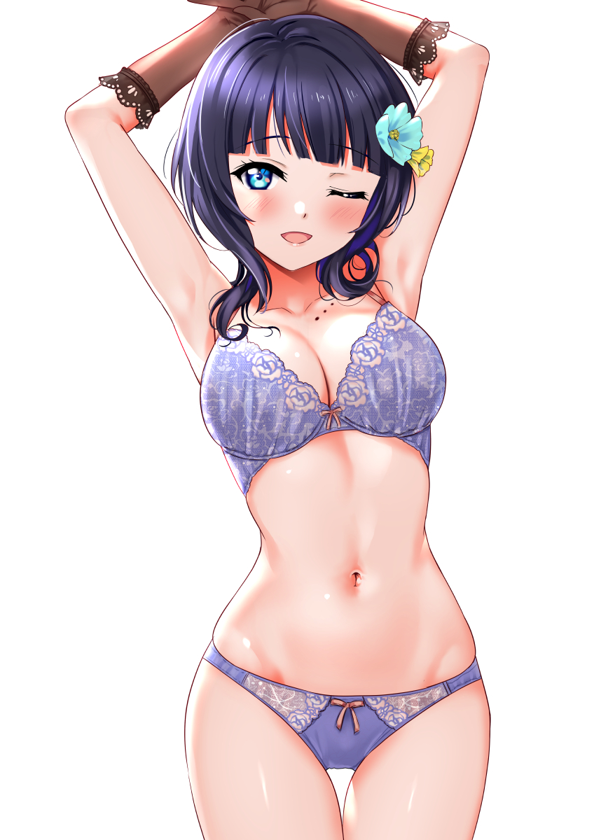 asaka karin (love live! and 2 more) drawn by sankuro_(agoitei)