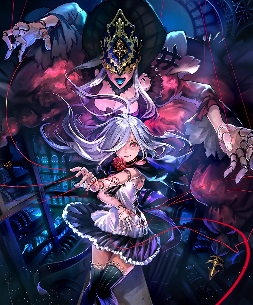zwei and victoria (shingeki no bahamut and 1 more)