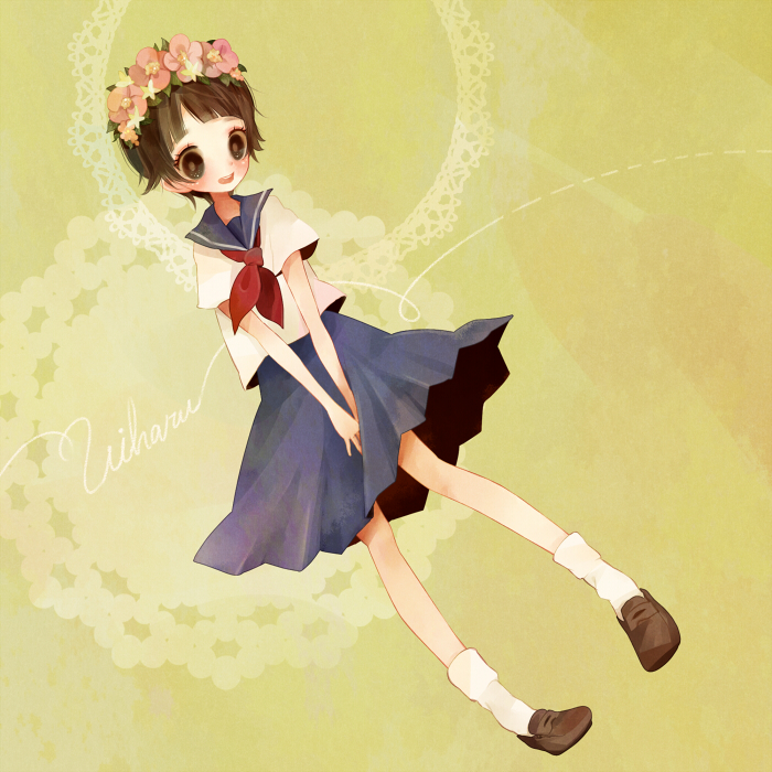 uiharu kazari (toaru majutsu no index and 1 more) drawn by poco24