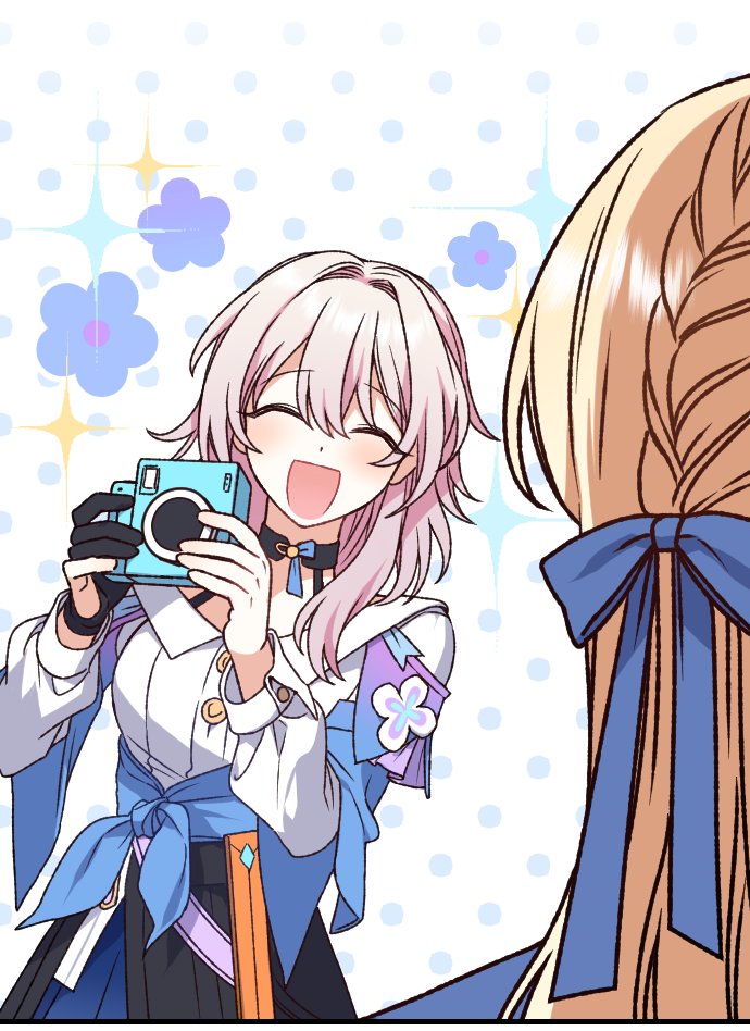 march 7th (honkai and 1 more) drawn by kakon