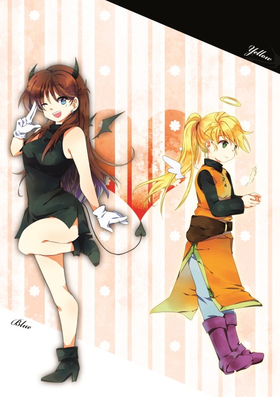 green and yellow (pokemon and 1 more) drawn by tachiuo_(arines)