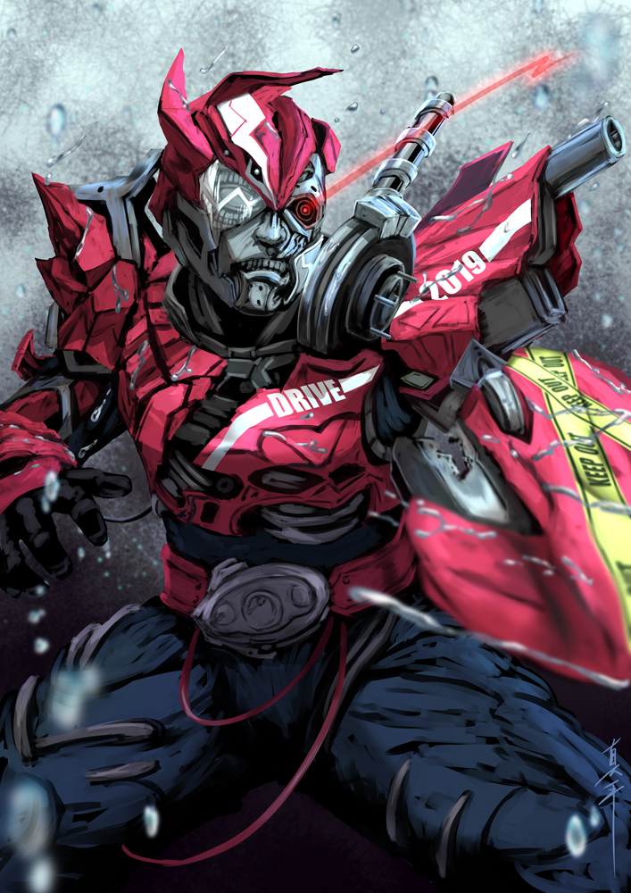 another drive (kamen rider and 1 more) drawn by shinpei_(shimpay)