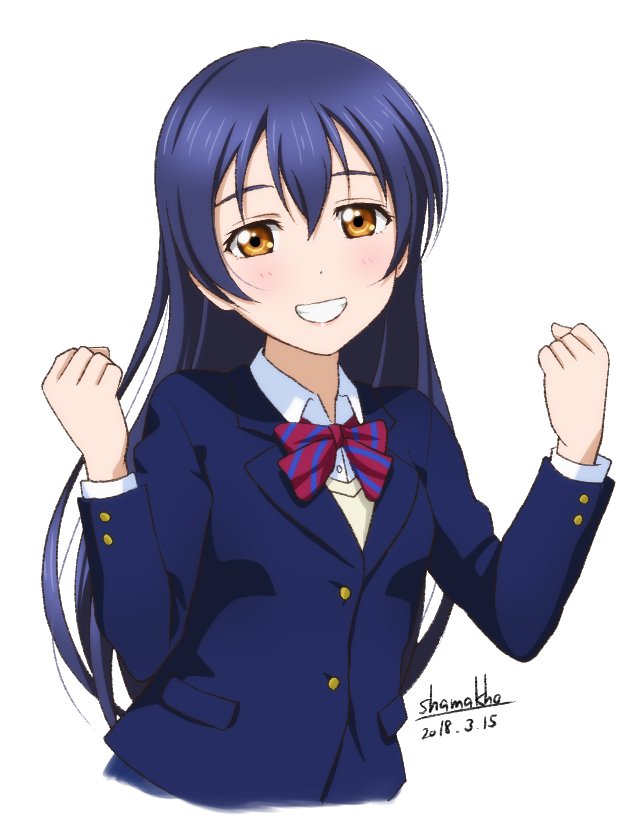 sonoda umi (love live! and 1 more) drawn by shamakho