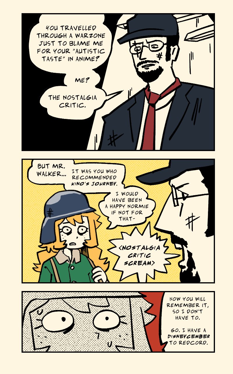 doug walker and blu rivers (original and 1 more) drawn by hirotonfa