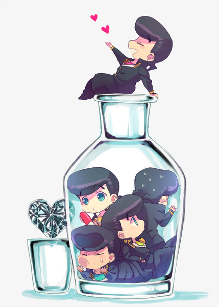 higashikata josuke (jojo no kimyou na bouken and 1 more) drawn by tachibana_amane_(amane01a)
