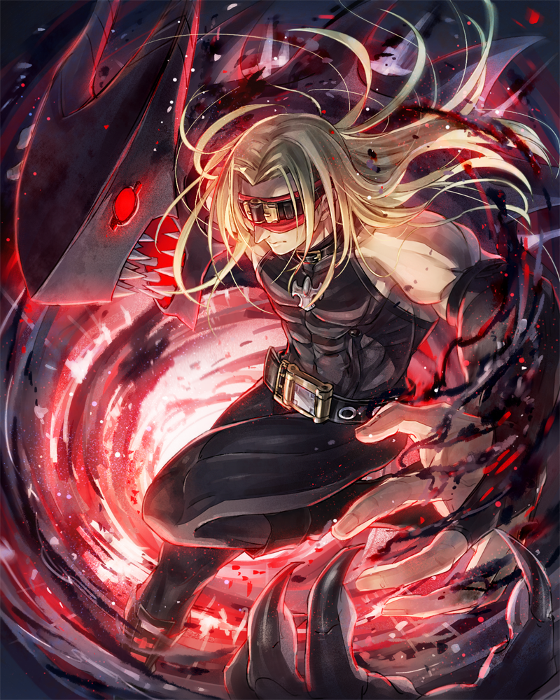 zato-1 and eddie (guilty gear and 1 more) drawn by oro_(sumakaita)
