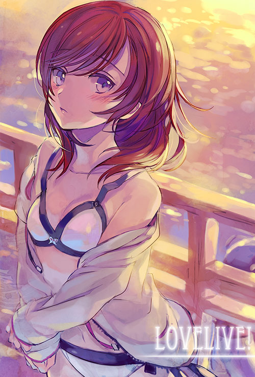 nishikino maki (love live! and 1 more) drawn by ame_yamori
