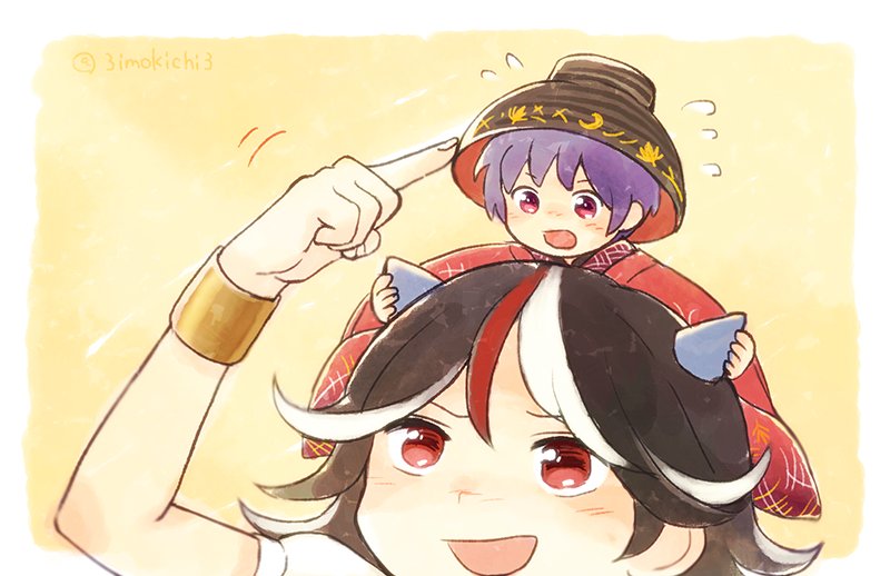 kijin seija and sukuna shinmyoumaru (touhou) drawn by imokichi