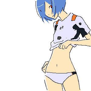 ayanami rei (neon genesis evangelion) drawn by gen_(susono01)
