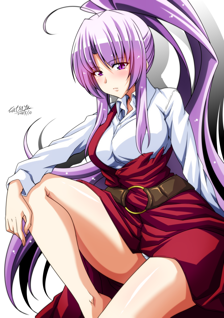 watatsuki no yorihime (touhou) drawn by tatsuya_(guild_plus)