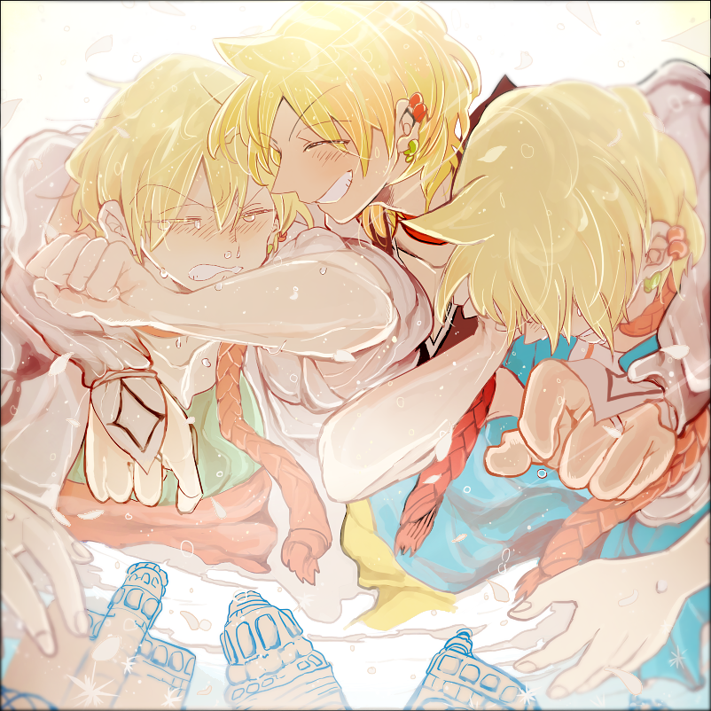 alibaba saluja (magi the labyrinth of magic) drawn by moccorinco