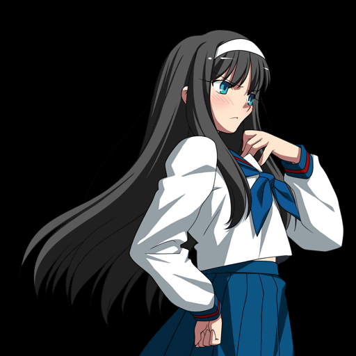 tohno akiha (tsukihime and 1 more) drawn by takeuchi_takashi