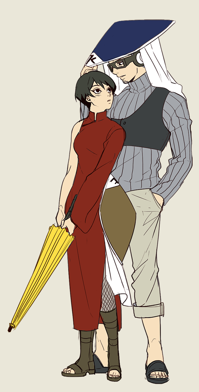 kurotsuchi and choujuurou (naruto and 1 more) drawn by noeunjung93