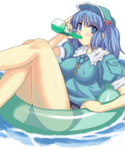 kawashiro nitori (touhou and 1 more) drawn by takaku_toshihiko