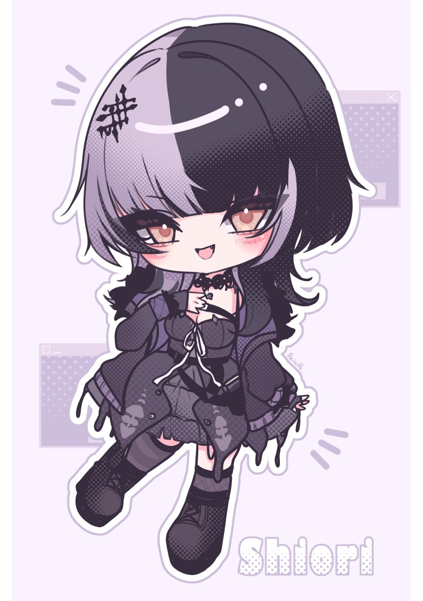 shiori novella (hololive and 1 more) drawn by reianly