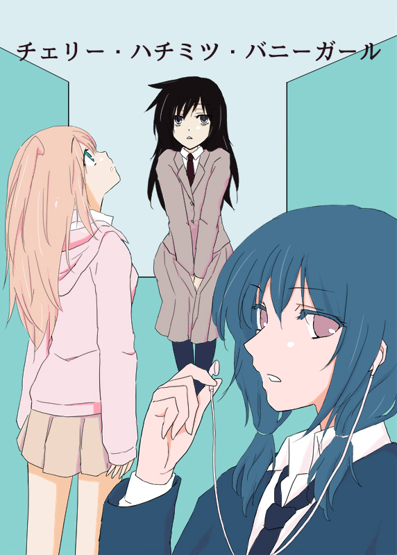 kuroki tomoko, tamura yuri, and nemoto hina (watashi ga motenai no wa dou kangaetemo omaera ga warui!) drawn by sukoburu80