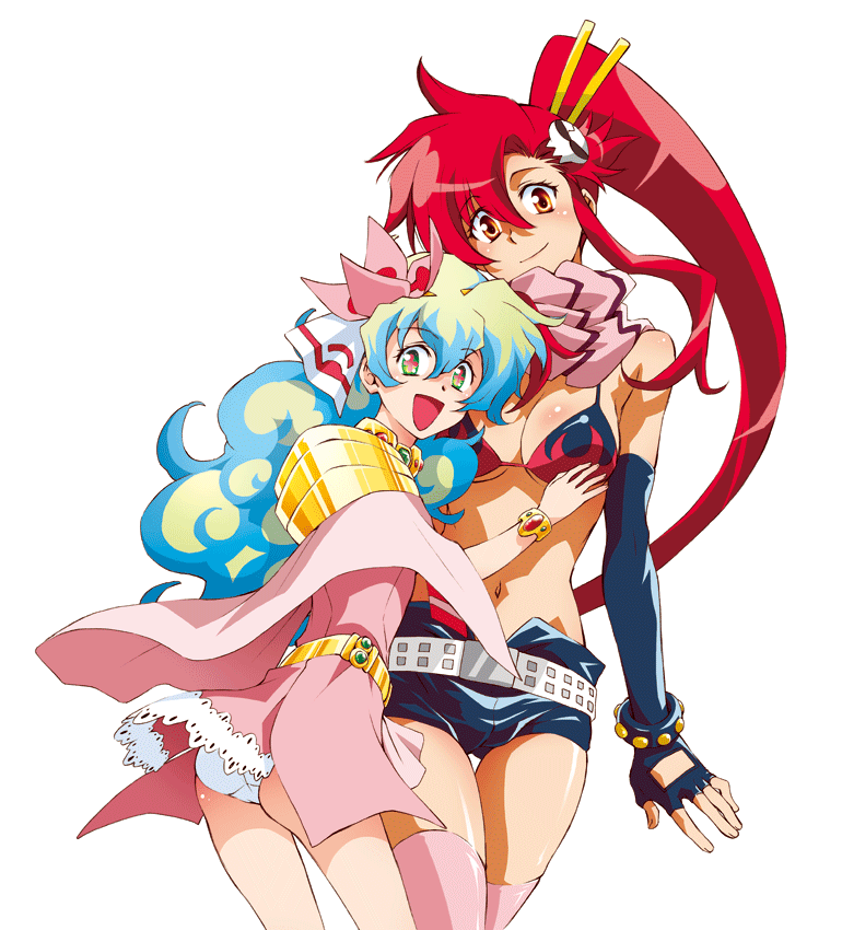 yoko littner and nia teppelin (tengen toppa gurren lagann) drawn by kurenai_karasu