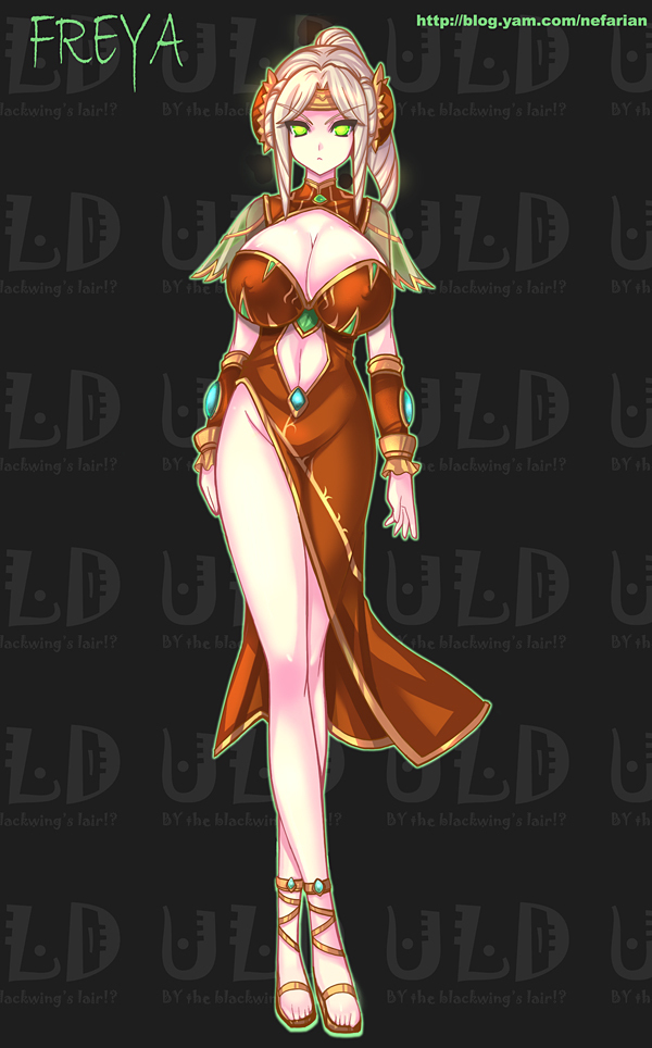 freya (warcraft and 1 more) drawn by nefarian