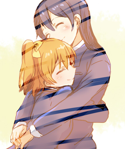 sonoda umi and kosaka honoka (love live! and 1 more) drawn by nagiriku912