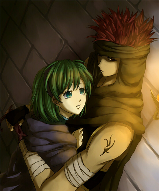 nino and jaffar (fire emblem and 1 more) drawn by delsaber