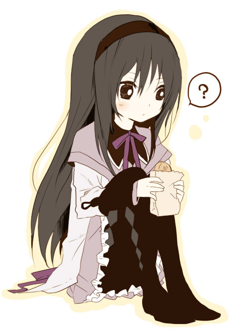 akemi homura (mahou shoujo madoka magica) drawn by am_(going_nowhere)