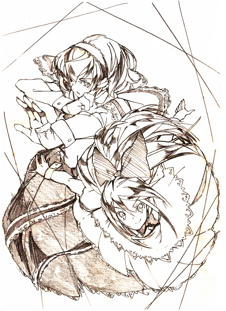 alice margatroid and shanghai doll (touhou) drawn by mtmy