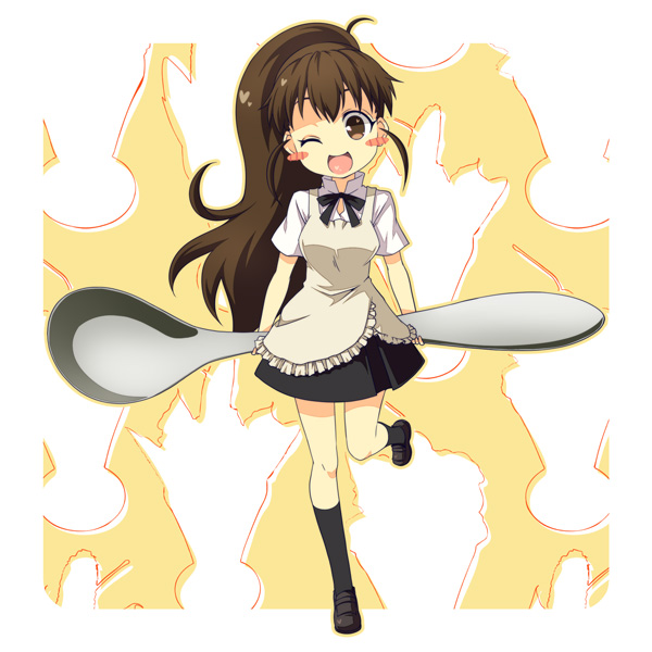 taneshima popura (working!!) drawn by kouji_(campus_life)