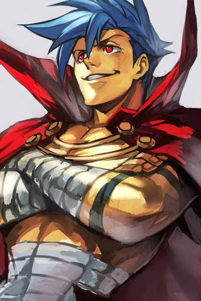 kamina (tengen toppa gurren lagann) drawn by hungry_clicker