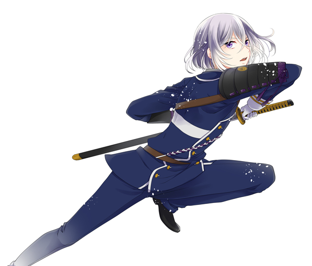 honebami toushirou (touken ranbu) drawn by paruru_(yu-cho)