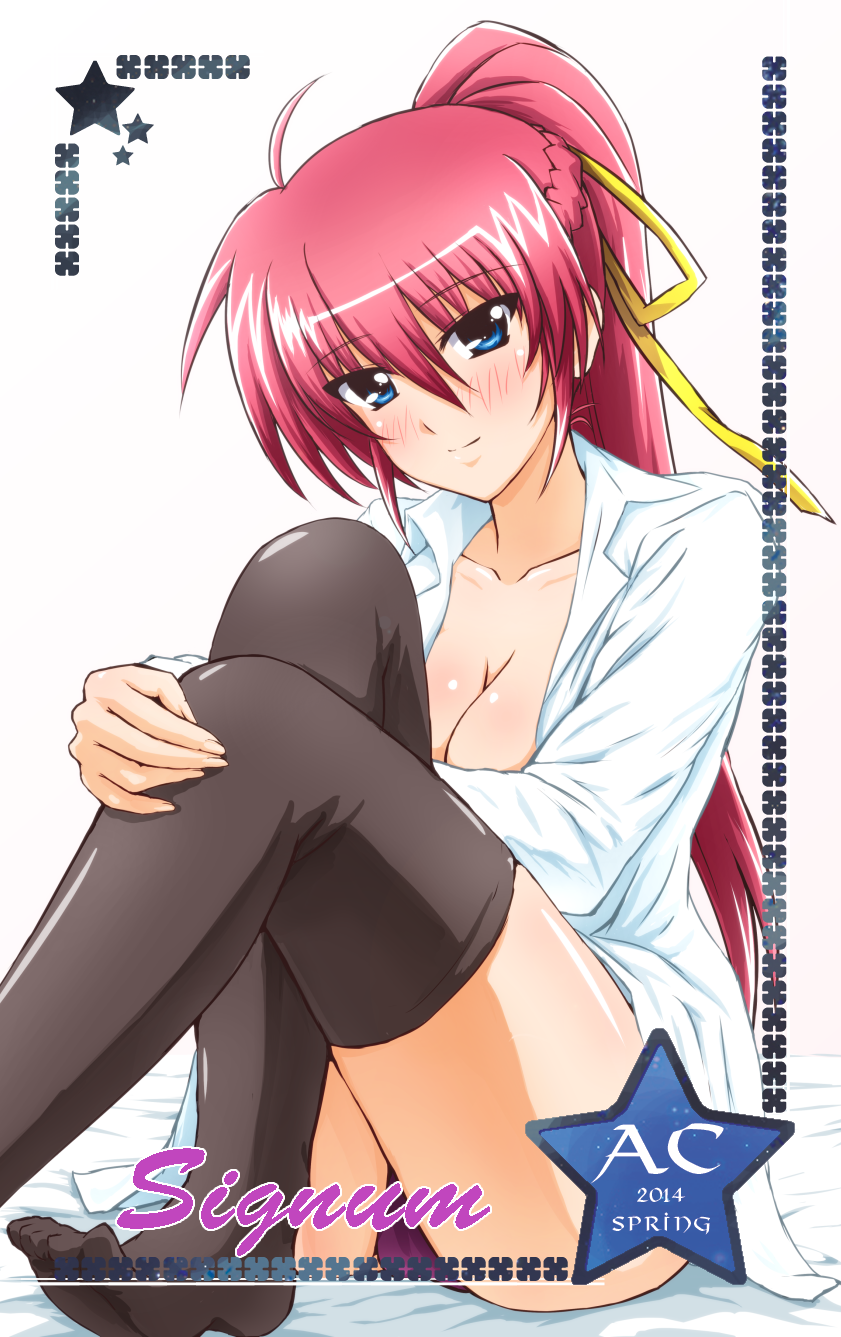 signum (lyrical nanoha and 2 more) drawn by diesel-turbo
