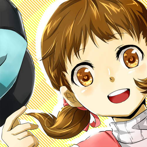doujima nanako (persona and 1 more) drawn by abemiha12
