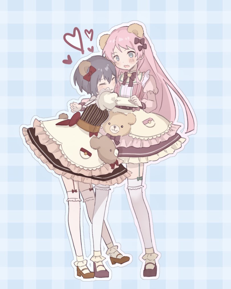 chihaya anon and takamatsu tomori (bang dream! and 1 more) drawn by m_(226mmy)