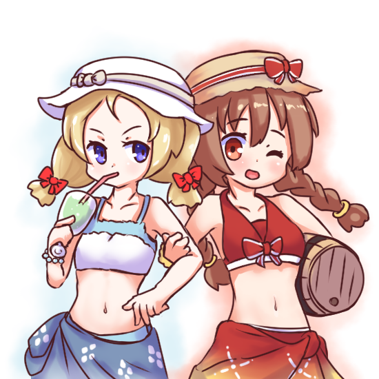 marc and fernet (100 percent orange juice and 1 more) drawn by kelsuis