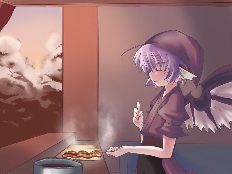 mystia lorelei and okamisty (touhou) drawn by amagase_lyle