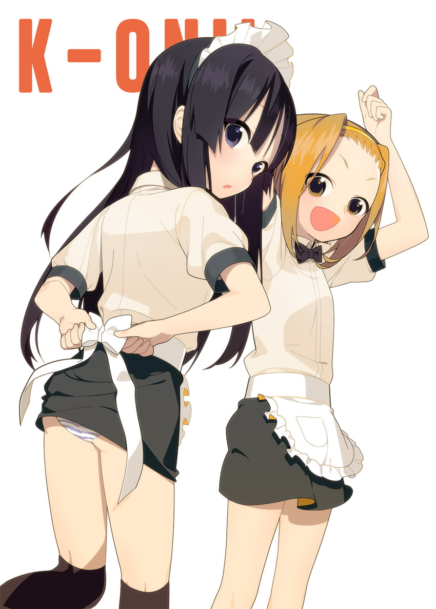 akiyama mio and tainaka ritsu (k-on!) drawn by uchako