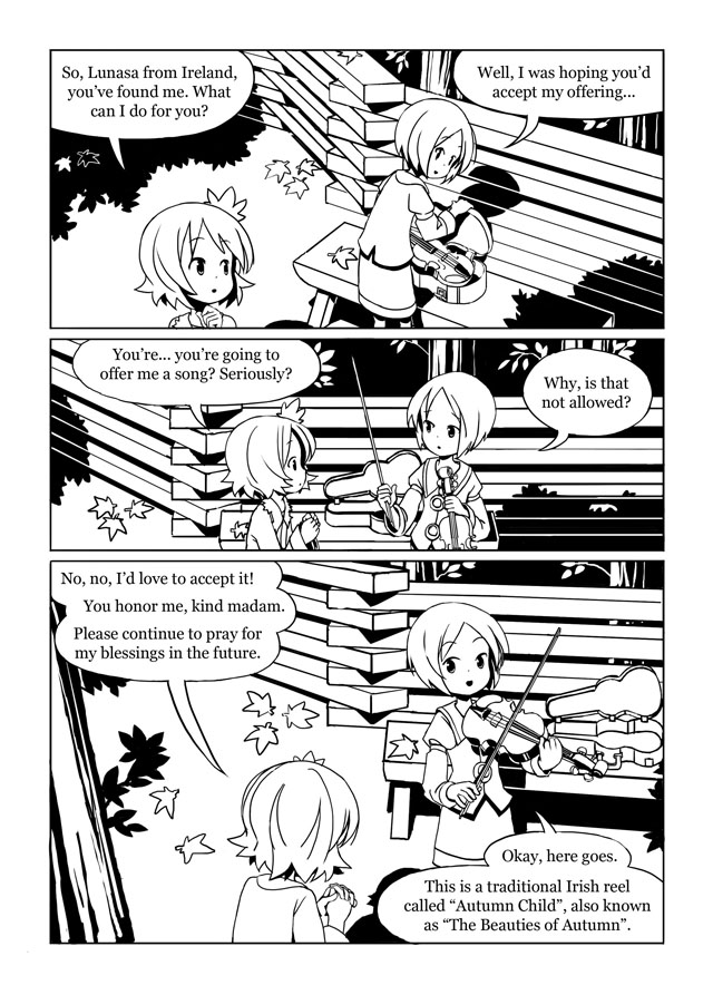 aki shizuha and lunasa prismriver (touhou) drawn by sixten