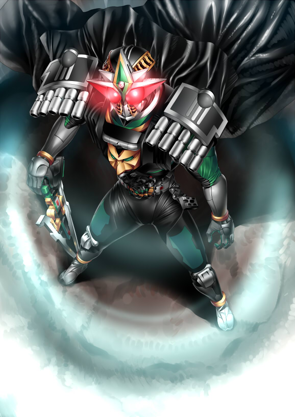 kamen rider zeronos (kamen rider and 1 more) drawn by suzume_inui