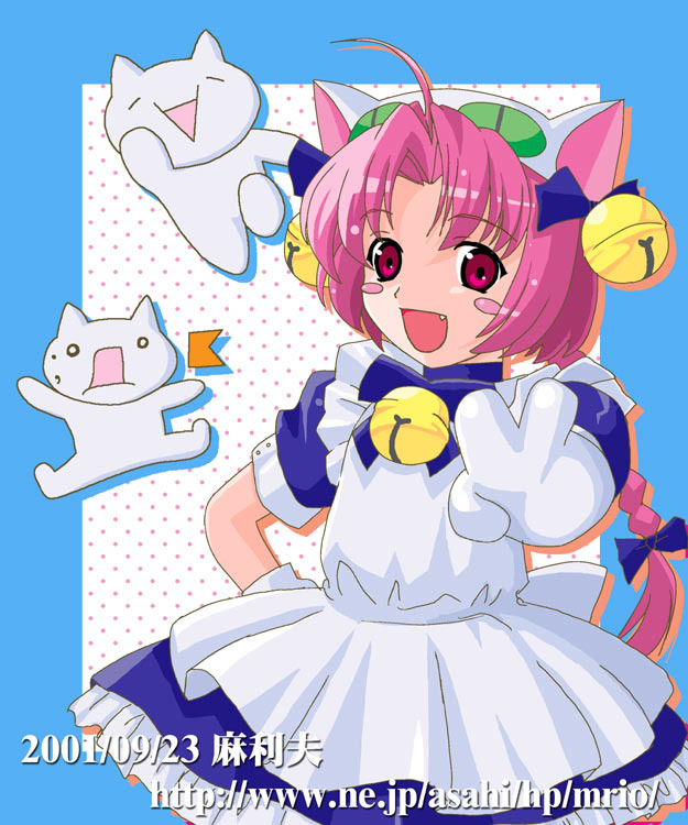 dejiko, nakahara komugi, and mona (di gi charat and 2 more) drawn by mario_(atelier_m)